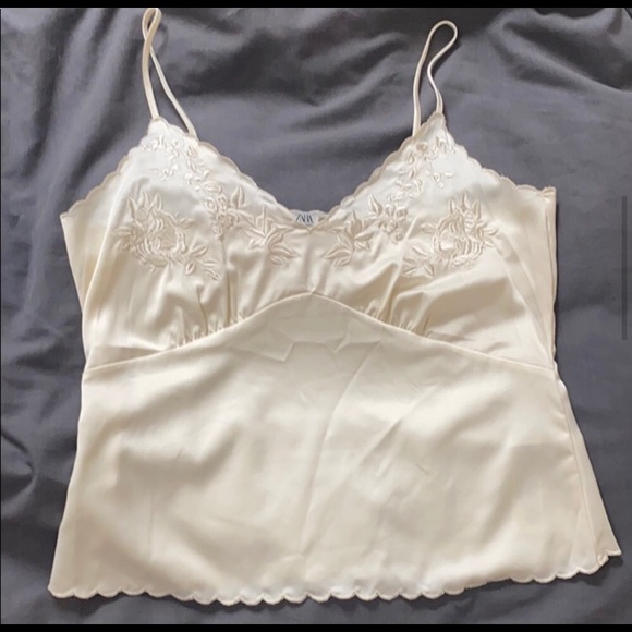 Zara Embroidered Camisole - Picture 4 of 10